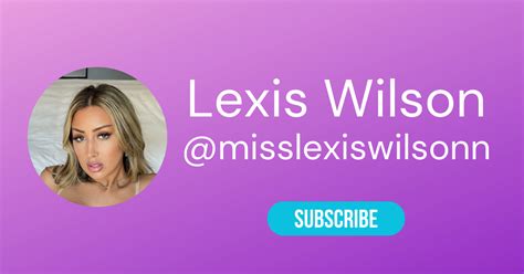 OnlyFans @misslexiswilsonn